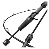 BFS Ultralight Spining Baitcasting Angelrute, Keramikführungsringe, 30T+40T Stoff, 1,5M-1,98M UL(Casting Rod,1.8meter)