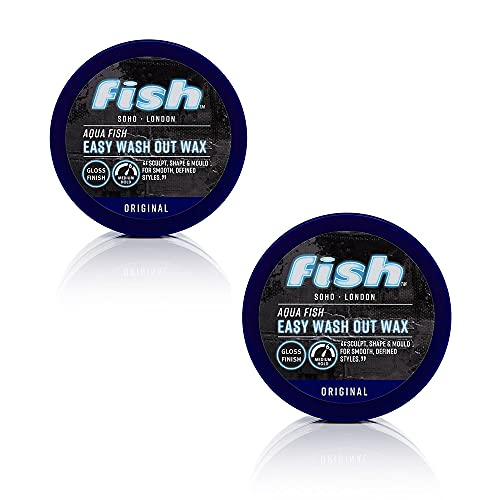 Fish Original Aqua Fish Easy Wash Out Wax - Sculpt, Shape & Mould 2 x 100ml