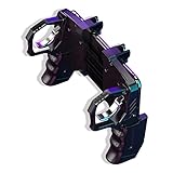 Herramienta útil: con este gamepad para teléfono, puede apuntar y disparar fácilmente en un juego de disparos. Puede ayudarte a mejorar tu rendimiento en un juego