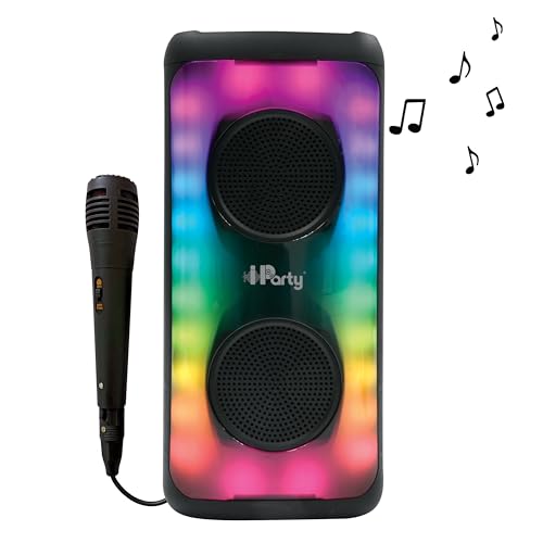 Lexibook iParty® Enceinte Bluetooth® Portable avec Micro Puissant Volume sonore Effets Lumineux Multicolores Batterie Rechargeable K8330 - vue 9