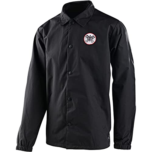 Troy Lee Designs Piston Bone LE Windbreaker (LARGE) (BLACK)