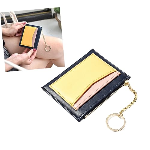 Fashion Zipper Coin Purse Rfid Blocking Clutch Purse for Women Multi Card Holder Splice Design Small Wallet for Daily Use2