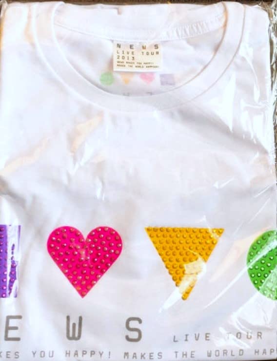 Amazon.co.jp: NEWS グッズ LIVE TOUR 2013 NEWS MAKES YOU HAPPY