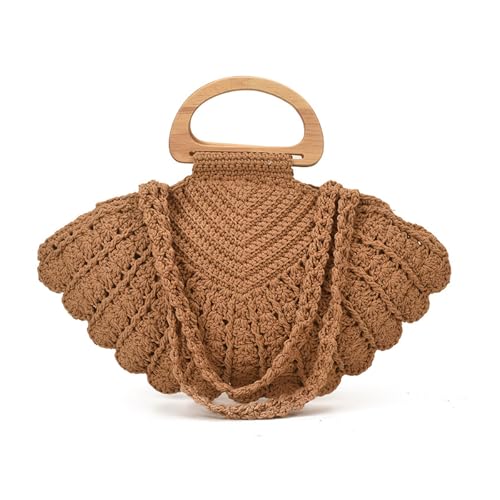 Sac en coquillage en coton, rangez vos essentiels de plage avec style