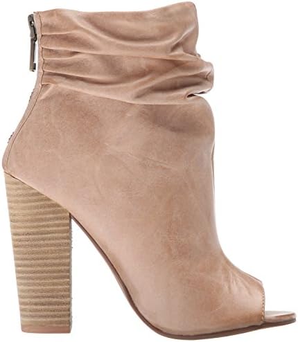 Chinese Laundry Kristin Cavallari Women's Liam Peep Toe Bootie, Mahogany Leather, 10 M US | Image 5