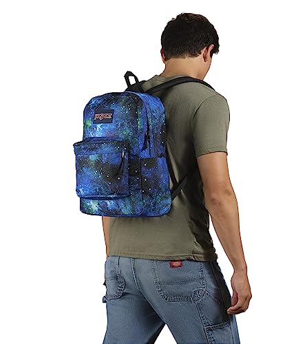 Image of JanSport SuperBreak One Backpacks - Durable, Lightweight Bag with 1 Main Compartment, Front Utility Pocket with Built-in Organizer - Premium Backpack, Galaxy