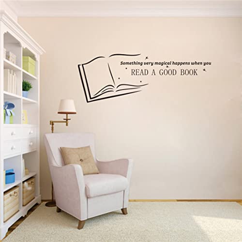 Vinilo decorativo removedor con texto 42x114 cm negro miniatura 4