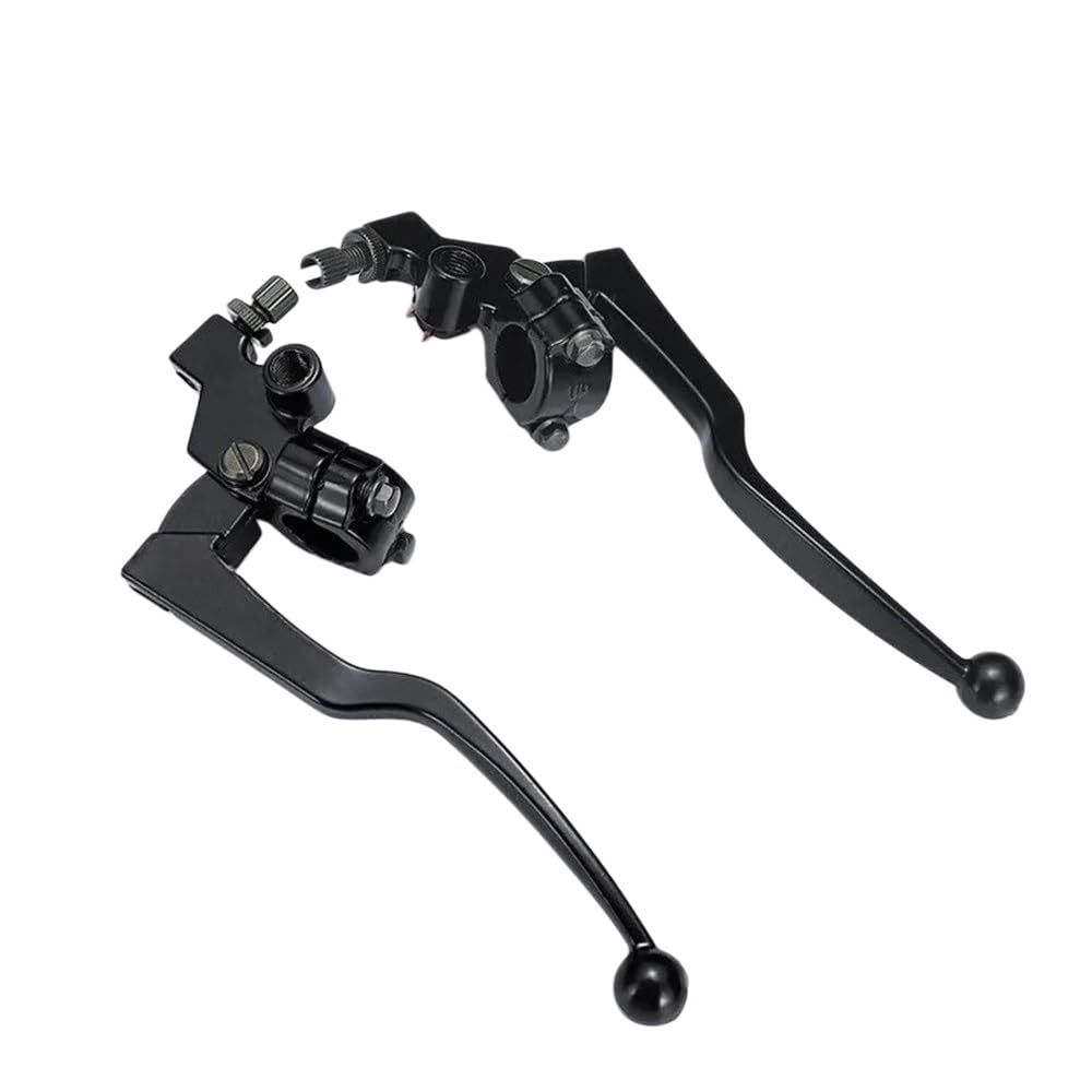 YZWHKL Brake Handle Lever Motorcycle 7/8'' 22mm Universal Aluminum Alloy Brake Clutch Levers for XR50 CRF50 Motocross Pit Dirt Bike ATV