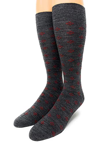 Image of WARRIOR ALPACA SOCKS - Diamond District Baby Alpaca Wool Dress Socks