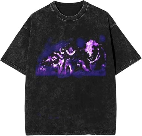 Y2K Tops Men's 90s Vintage Berserk Anime Graphic Shirts Summer Casual Tee Streetwear Harajuku Top Tshirt