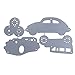 DIY Metal Cutting Dies, Cars 3D Dies Cutting Stencil Template Mould for DIY Scrapbook Album Paper Card