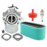 Harbot 699831 694941 Carburetor with Air Filter Tune Up Kit for Briggs & Stratton 28D700 28M700 28R700 28T700 28V700 289700 283702 283707 284702 284707 284777 286702 286707 Engine Lawnmover