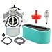 Harbot 699831 694941 Carburetor with Air Filter Tune Up Kit for Briggs & Stratton 28D700 28M700 28R700 28T700 28V700 289700 283702 283707 284702 284707 284777 286702 286707 Engine Lawnmover