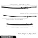 Wuton Real Katana Sword Sharp 40.55inch Samurai Sword Real Full Tang Authentic Japanese Sword Handforged 1060 High Carbon Steels Display Collection Gift