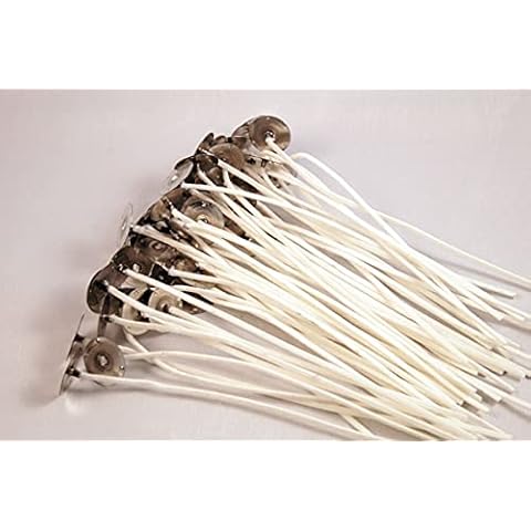 MyBrand 50 LX {You Choose} Pretabbed Primed Custom 6 in Candle Wicks JessMaeCandleSupply USA Made (LX 12) Cover