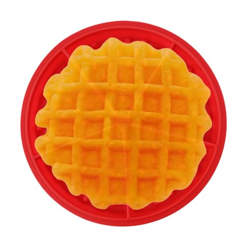 Molde para gofres – Forma de cocina de silicona duradera, molde reutilizable para hornear | Bandeja de postre antiadherente para chocolates, jabones, pasteles, pasteles, waflera flexible apta