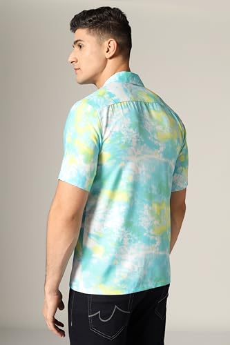 Image of DHRUVI TRENDZ Shirt for Men | Mens Casual Shirt | Men Stylish Shirt | Men Printed Shirt | Men's Regular Fit | Men Formal Shirt | Men's Solid Slim Fit