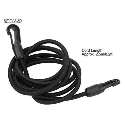 Corda elástica, corda elástica com gancho não é fácil de enferrujar durável para caiaque para canoa