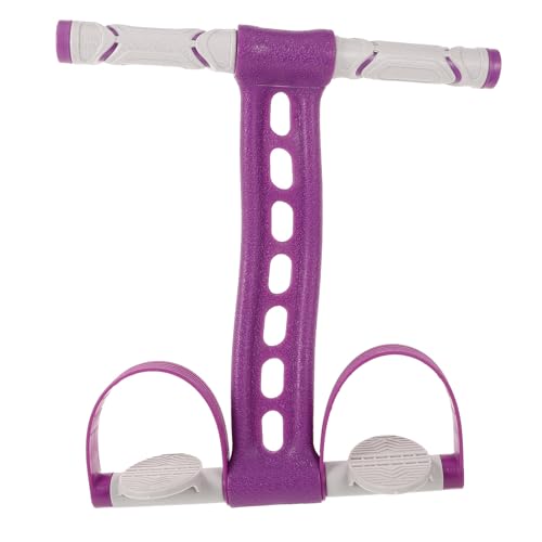 KHBUAB Cuerda de Tracción Deportiva Pedal para Ejercicios en Casa, Banda de Resistencia Ligera de TPR y Abs para Asistencia en Abdominales y Entrenamiento Fitness
