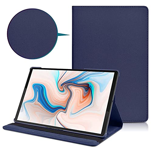 Image of Flip Cover for Realme Pad 10.4 inch Tablet 360 Degree Rotating Stand Case Cover (Blue)