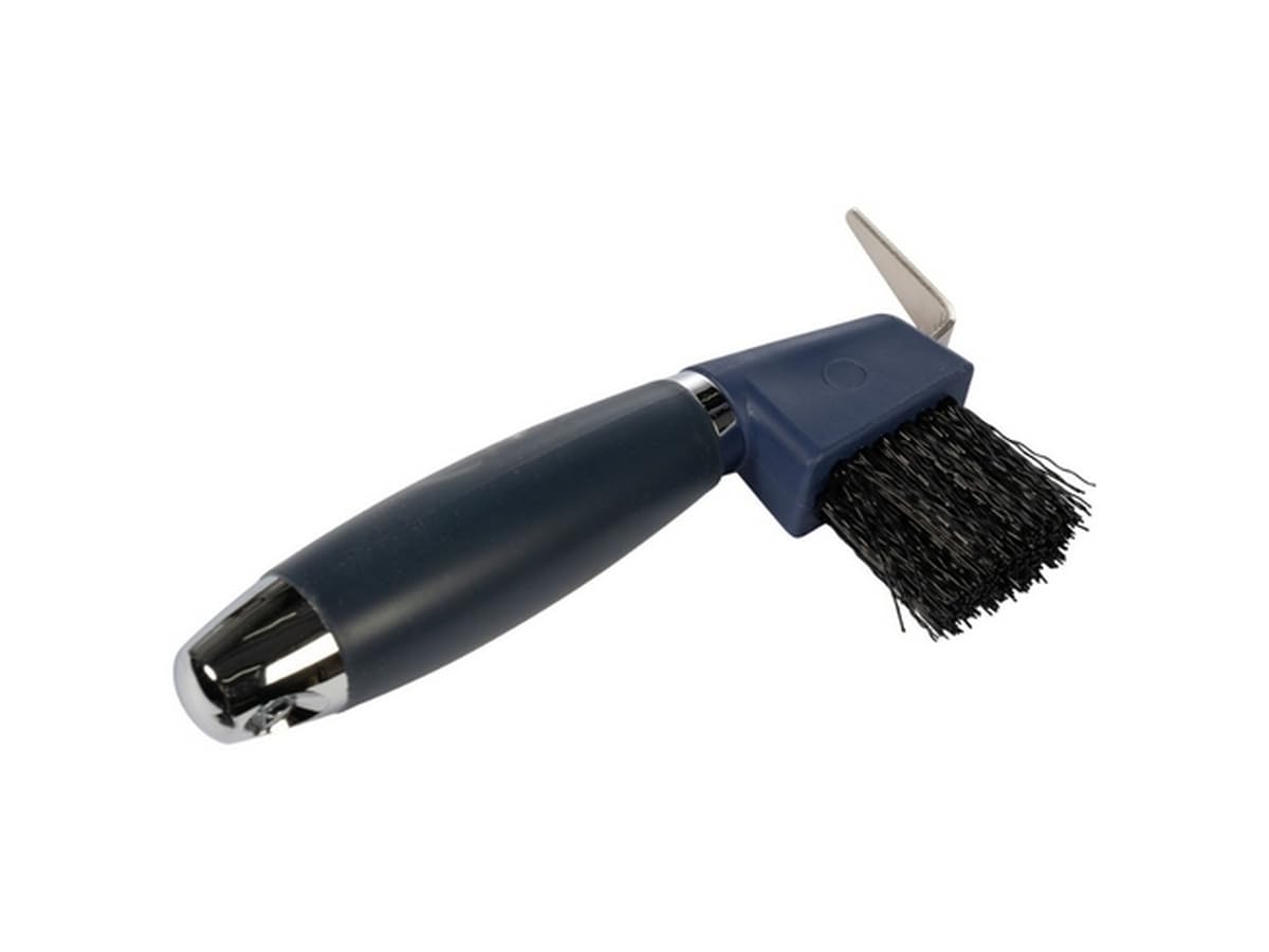 HKM Gel Hoof pick Deep Blue/Black One Size