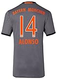 Trikot Adidas FC Bayern München 2016-2017 Away (Alonso 14, 152)