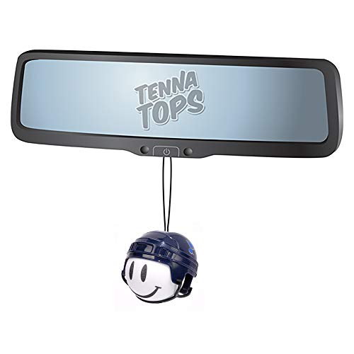 Quantity 3 Pack - Collectible - 2 Blues Team Fan Helmet Head Hockey Car Antenna Toppers/Auto Mirror Dangler/Desktop Spring Bobble Buddy Stand + 1 Happy Face Antenna Ball (Car Accessory)