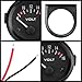 Aramox 12V Car Universal Voltmeter 52mm/2in Voltage Meter Gauge Black Dial 8-16V BX100007 Car Universal