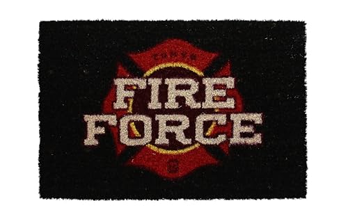 SD TOYS - Felpudo 60x40 cm Logo Fire Force