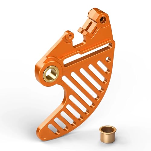 Protection disque frein arrière orange pour moto Husqvarna TE 300 Pro 250 FX