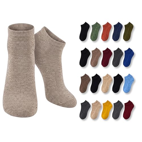 Image of Tipi Toe Women's 20 Pack Colorful Low Cut Socks - Lightweight, Breathable Design for All-Day Comfort Sizes 9-11 /10-13