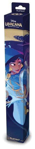 Ravensburger - Disney Lorcana TCG: Set 10 Jasmin | Tappetino Mtg Per Carte Con Dimensioni 61 X 34,3 Cm | Disney Lorcana Con Un Design Unico | Playmat Mtg Per Giochi Da Tavolo Di Qualità