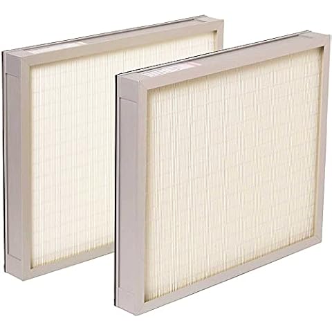 BlueDri Air Scrubber Stage 2 HEPA Air Filter 2 Pack for Air Purifiers Negative Air Machine, Water Damage Restoration Equipment, Construction Debris Cover
