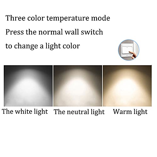 Plafonnier LED noir 50cm à intensité variable pour bureau moderne - 5