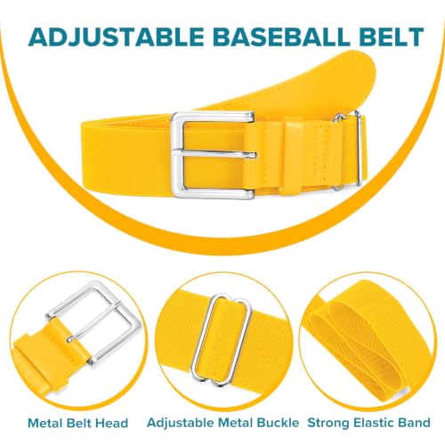 Image of Baseball Socks and Belt Combo for Youth Adult - Softball Socks and Belt for Boys and Girls