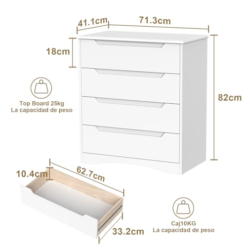 Opiniones y reviews de Cajonera Blanca Madera los 5 más buscados. 15 Imagen adicional