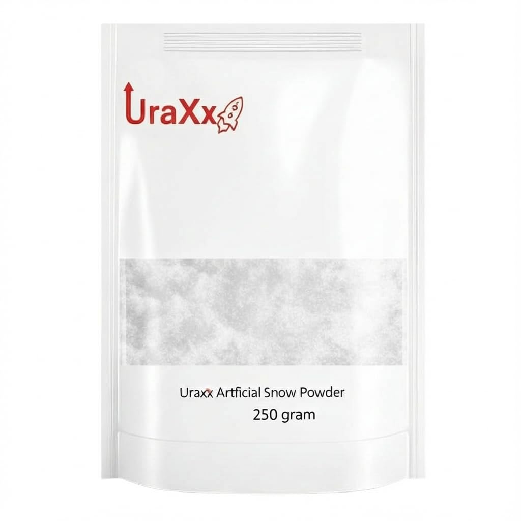 Artificial Snow Powder Sodium Polyacrylate 250 Gram - Quick and Easy Way to Make Instant Snow | Just Add Water | Safe & Non-Toxic | Pack of 1 x 250 Gram