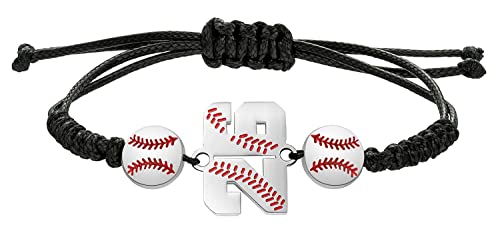 XOYOYZU 싅ԍuXbg Y AX[g W[W io[uXbg nhCh ҂ݍ ߉\ȃuXbg p[\iCYꂽ싅Mtg jp, Baseball bracelet