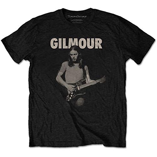 Image of David Gilmour Selector 2Nd Position Official Tee T-Shirt Mens Unisex (Small) Black