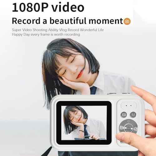 Appareil photo numérique 48 MP écran IPS 2,4 pouces et flash