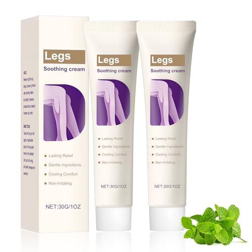 hadaclub Soothing Leg Cream,Varicose & Spider Veins Relief, Spider Veins Relief Cream,Skin Cream for Legs,Natural Plant-Based Formula(2PCS)