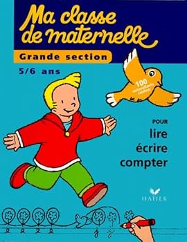Hardcover Ma classe de maternelle, grande section, 5/6 ans Book