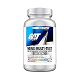 GAT SPORT Men's Multi + Test, Premium Multivitamin Tablets (60 Count)