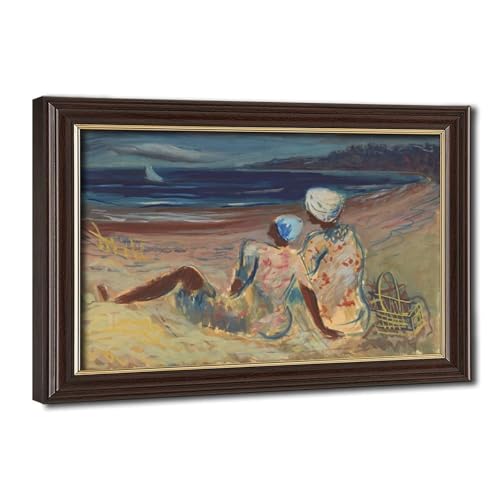 Toile On the Beach pour mur vide | Cadre Victor Laredo salon 20x30 cm