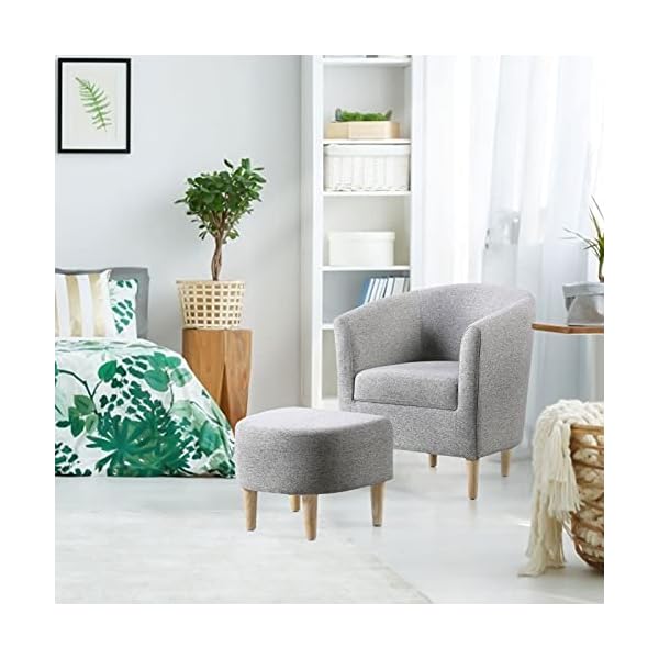 Armchair and Footstool - Image 3