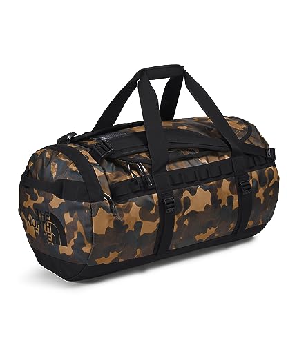 Image of THE NORTH FACE Base Camp Duffel-M, Utility Brown Camo Texture Print /TNF Black, One Size