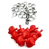 10 Pack Inline Lawn Mowers Fuel Filters, Compatible for 298090, 4105, 298090S, 5018B, 5018H, 5018K Lawn Mowers