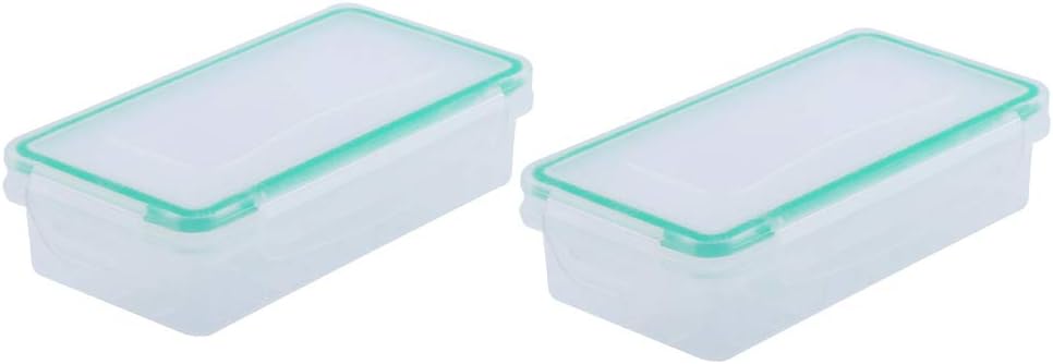 WYAN 8 Stück Kunststoff Batteriebox,Bunte Kunststoff Case Batterie