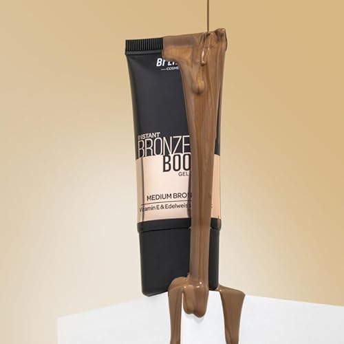 BPerfect Instant Bronze Boost Gel Drops – Hydrating Glow Serum – 5 Shades – 30ml (Medium-Dark Bronze) - Image 2