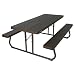 Lifetime 6' Folding Picnic Table - Brown